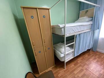 Фото номера Кровать в общем номере с 8 кроватями Хостелы Хостел Декабрист г. Чита 5